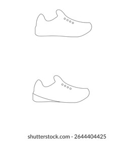 This high-quality vector illustration features a detailed, stylish shoe design, perfect for fashion, footwear-related projects. artwork showcases intricate details, vibrant colors modern aesthetics.
