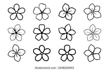 Este é um vetor de alta qualidade ou design de imagem relacionado com 'bundle periwinkle flower five petal shape flat purple t 151 periwinkle flower five peta'. Perfeito para uso comercial e criativo.