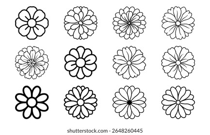 This is a high-quality vector or image design related to 'bundlemarigold flower bright yellow and orange flat col marigold flower bright yello 11'. Perfect for commercial and creative use.