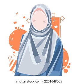 This is a hijab woman's design