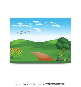 This is a hill type illatation