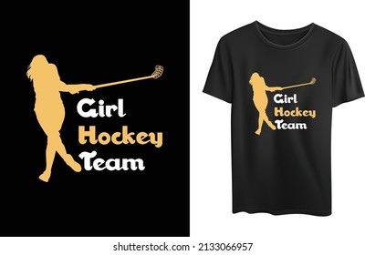 This is a Hockey Vector Typography T-shirt design.You can use these anywhere you want