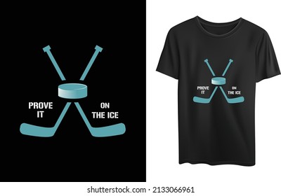 This is a Hockey Vector Typography T-shirt design.You can use these anywhere you want