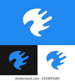 Dieses Hold-Chat-Logo hat ein elegantes und modernes Design, sehr geeignet für die neueste Generation von Chat-Anwendungen