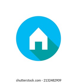 This is home or beranda icon logo template
