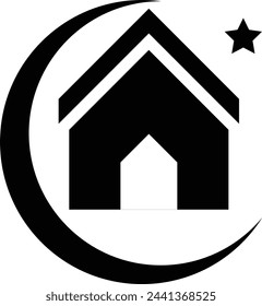 Este es un icono de diseño de hogar