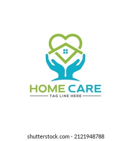This is home-care logo vector
