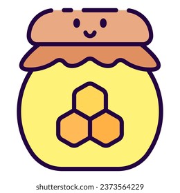 Dieses Honigsymbol eignet sich für Thanksgiving und Herbstsaison.