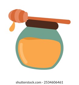 This Honey illustration suitable for Thanksgiving
