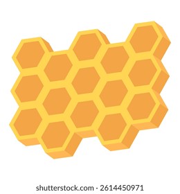 This Honeycomb illustration is suitable for Bee, Apiculture, etc.
