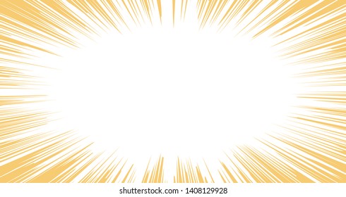 This is a Horizontal background illustration of a strong flash.