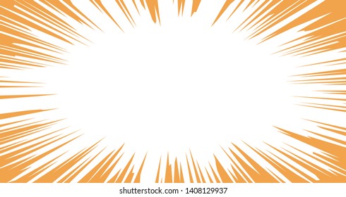 This is a Horizontal background illustration of a strong flash.