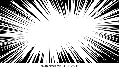This is a Horizontal background illustration of a strong flash.