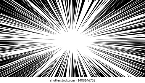 This is a Horizontal background illustration of a strong flash.