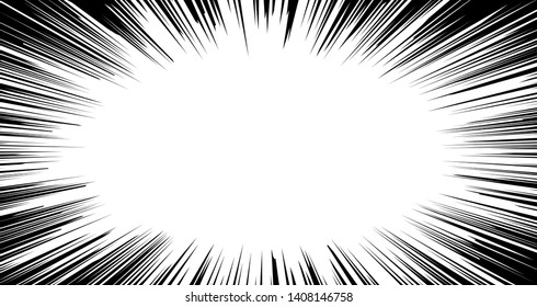 This is a Horizontal background illustration of a strong flash.