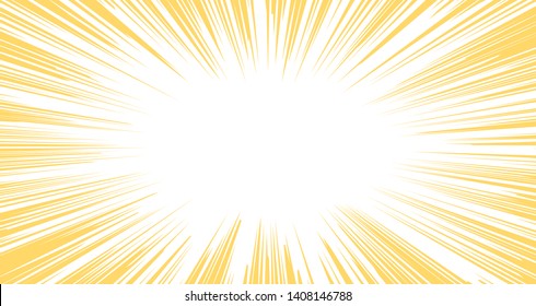 This is a Horizontal background illustration of a strong flash.