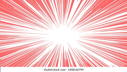 This is a Horizontal background illustration of a strong flash.