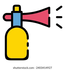 This Horn icon is suitable for New Year, Festival, Birthday, etc.