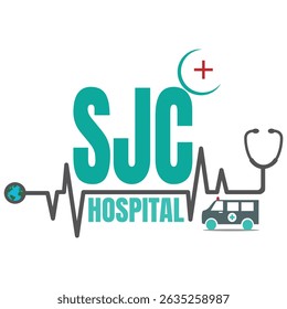 ESTE É UM DESIGN DE LOGOTIPO HOSPTIL