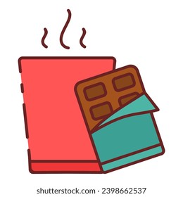 This Hot Chocolate icon is suitable for The Birth of Jesus or Christmas, Religion, Christian, etc.