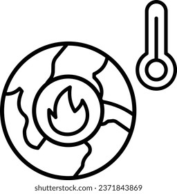 This is Hot temperature Line Vector Icon easily modified with filled and trendy colours combination, you'll find representations of essential of icon concepts.

