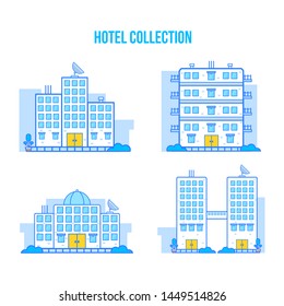 This is hotel collection. High Building you can use it for icon or logo