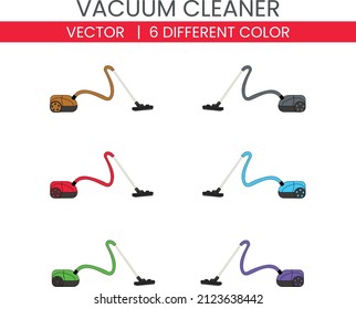this house cleaning device drawn on illustrator. vacuum cleaner in vector format illustration. Easily editable format.