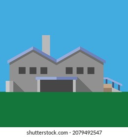 This is a House in Field