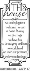 In This House - House Rules