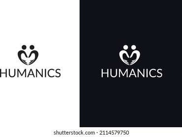 This is humanistic logo design with 300 dpi resolution file.