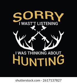 This is a hunting vector t-shirt design.