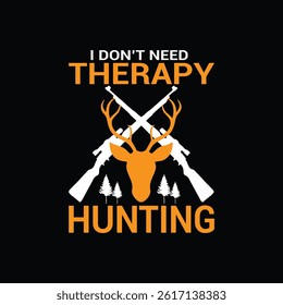This is a hunting vector t-shirt design.