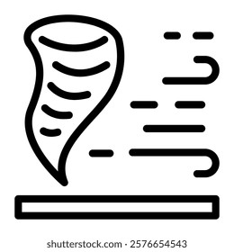This Hurricane icon is suitable for weather, season, meteorology, etc.