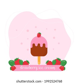 This is an ice cream card.