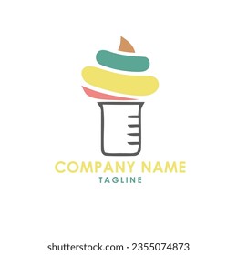 Das ist das Logo-Design von Eis 