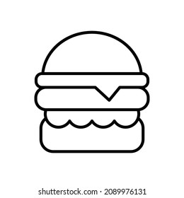 this is icon for burgers. eps 10
