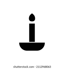 this is icon for candle. eps 10