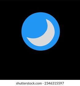 this is the icon for dark or night mode 