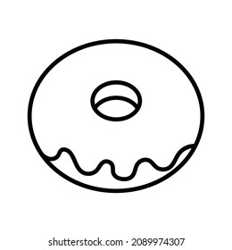 this is icon for donuts. eps 10