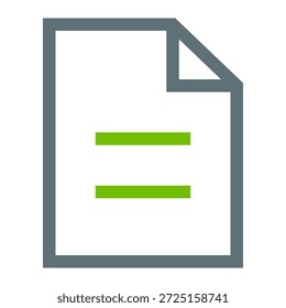 This icon features a simplified, minimalist design representing Information Resources or Digital Documentation.