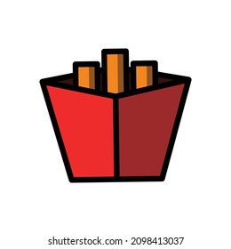 this is icon for french fries. eps 10