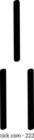 Dieses Symbol ist ein Hierogypsatz