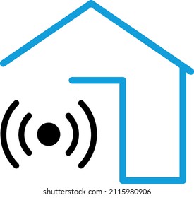 Dieses Symbol zeigt an, dass das Haus ferngesehen oder geöffnet werden kann