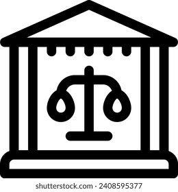 this icon or logo advocacy icon or other where it explains the matters relating to law and their resolution or other