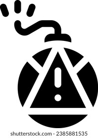 this icon or logo alert icon or other where it explains the  prohibited orders that are often encountered on the street and others and can be used for web, 
application and logo design