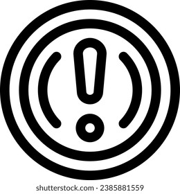this icon or logo alert icon or other where it explains the  prohibited orders that are often encountered on the street and others and can be used for web, 
application and logo design