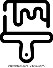 this icon or logo artist studio icon or other where it explaints the equipment or things related to or that must be owned by a painter or design application software or other and be used for web