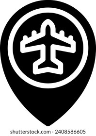 this icon or logo aviation icon or other where it explaints the things related to aviation or equipment for aviation or design application software or other and be used for web