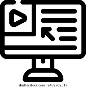 este icono o logotipo icono de formación empresarial u otro en el que se expliquen los esfuerzos o las cosas que una empresa hace para educar a sus empleados o desarrollar habilidades para el progreso de la empresa u otro