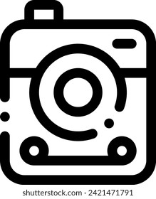 this icon or logo camera icon or other where it explaints type camera type or camera type and others or design application software 
